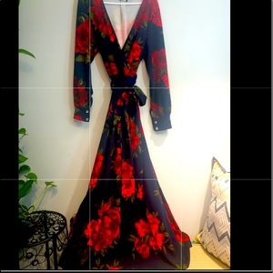 Unique Vintage x Karen J Design Maxi Dress